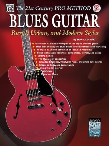 Alfred 21st Century Blues Guitar Method Book & CD