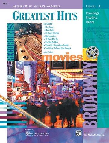 AB ADULT PIANO COURSE GREATEST HITS LVL 3