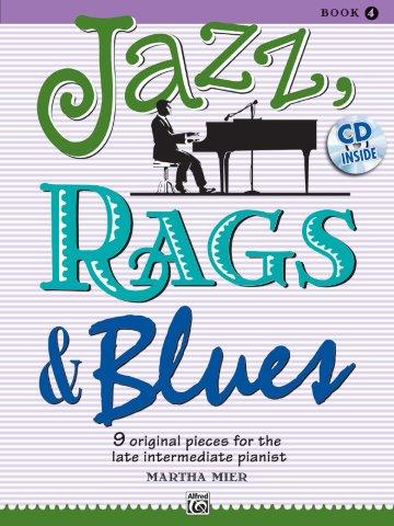 JAZZ RAGS & BLUES BK/CD BK 4