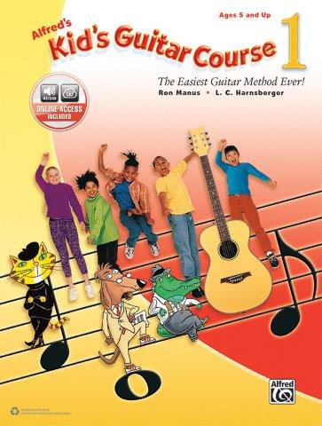 ALFREDS KIDS GUITAR COURSE 1 BK/OA