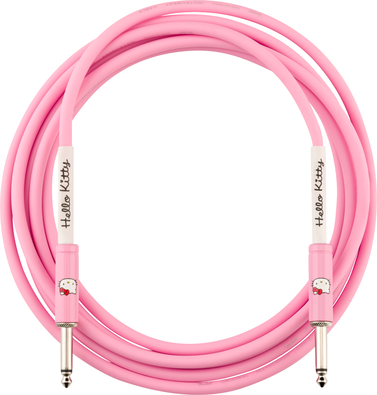 Fender x Hello Kitty 10 Instrument Cable Pink
