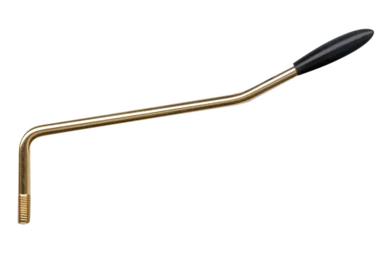 AMS Tremolo Arm With 1/4" Thread | Gold with Black Knob | GP2G