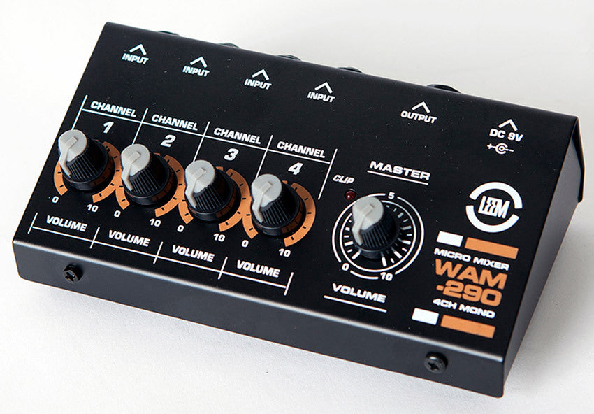 LEEM 4 CHANNEL MICRO MIXER