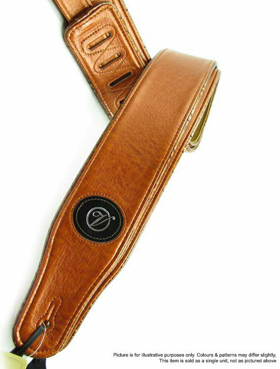 Vorson Tan Leather Guitar Strap Look Awesome wit