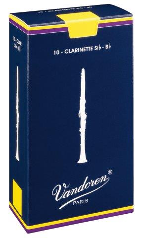 Vandoren B Flat Clarinet Reeds 3.0 Traditional