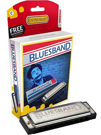 Hohner Bluesband Harmonica in C – Beginner Diatonic