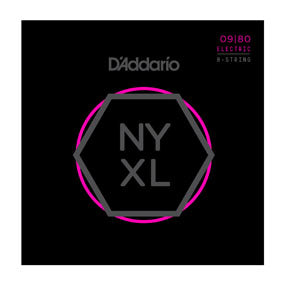 Daddario NYXL 09-80 Super Light 8 String Set