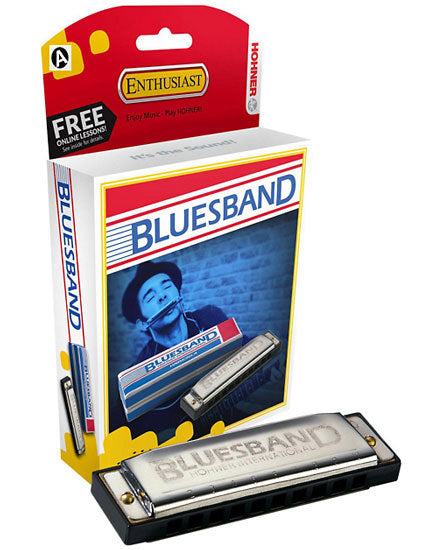 Hohner Enthusiast Series Bluesband Harmonica Key A