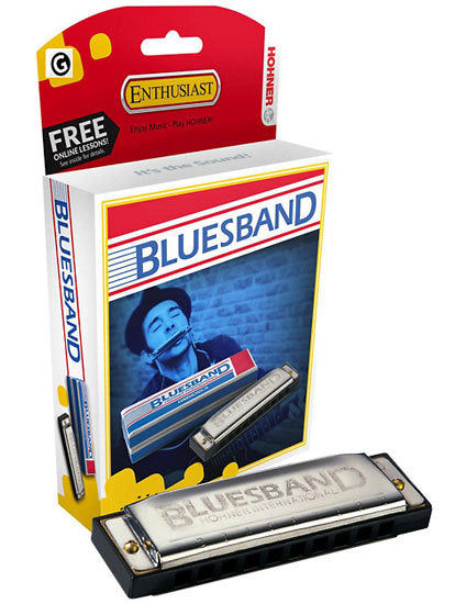 Hohner Enthusiast Series Bluesband Harmonica Key G