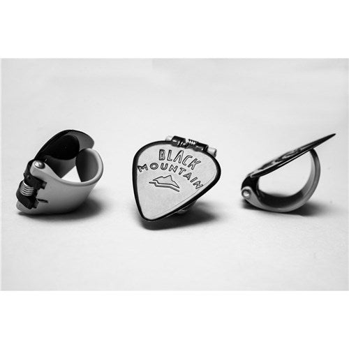 Black Mountain Spring Loaded Thumb Pick Grey Right Handed