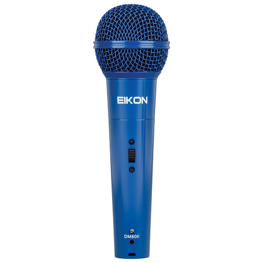 Eikon EDM800 Blue Vocal Microphone With XLR Cable