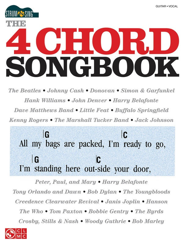 4 CHORD SONGBOOK STRUM SING CHORDS LYRICS