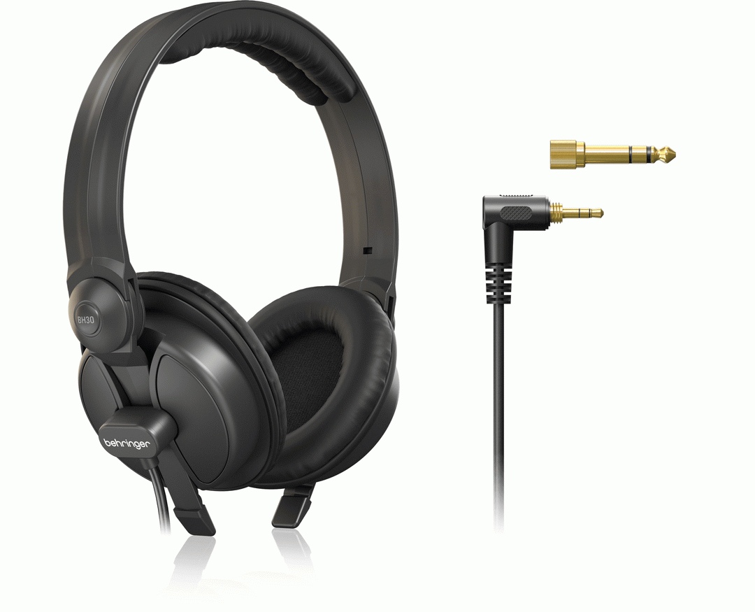 BEHRINGER BH30 SUPRA-AURAL HIGH-FIDELITY DJ HEADPHONES