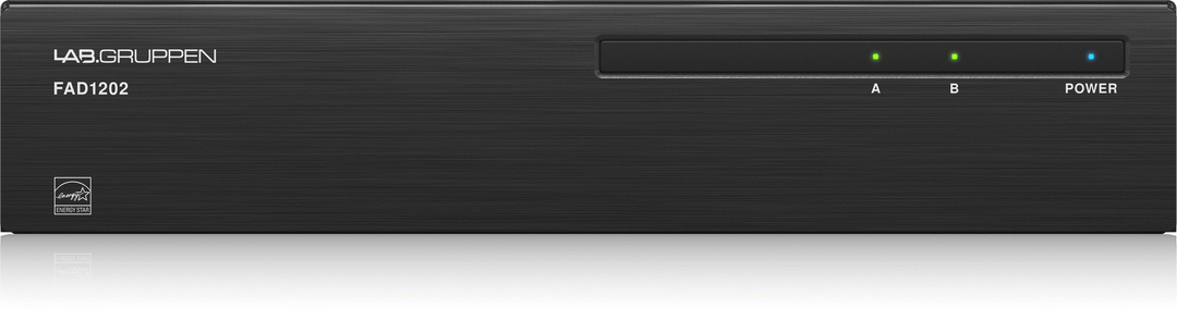LAB.GRUPPEN FAD1202 2 X 120W AMP WITH DANTE
