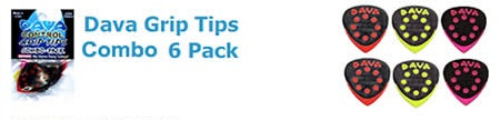 GRIP TIPS COMBO BAG 6 PER BAG QP24