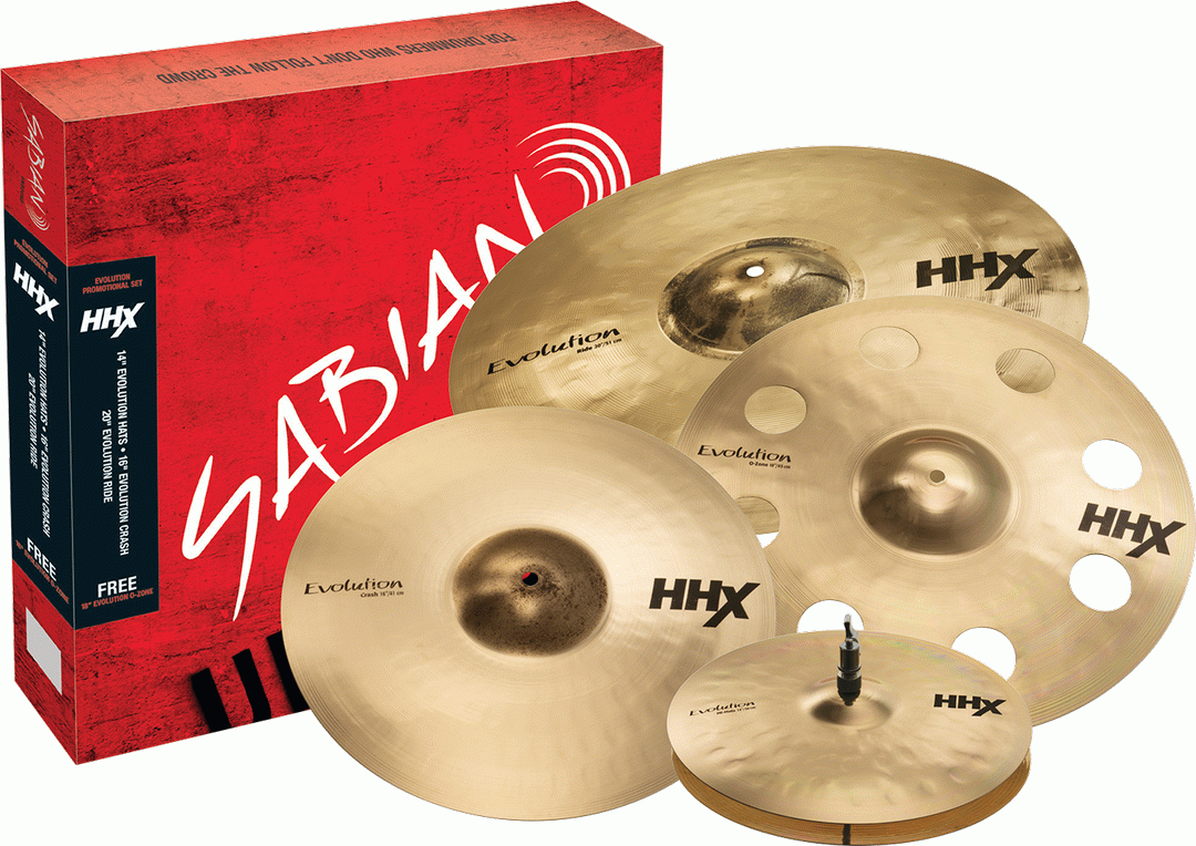HHX EVOLUTION PROMOTIONAL CYMBAL SET 15005XEBP