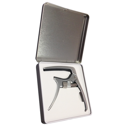 Aroma AC30 Silver Acoustic/Electric Capo