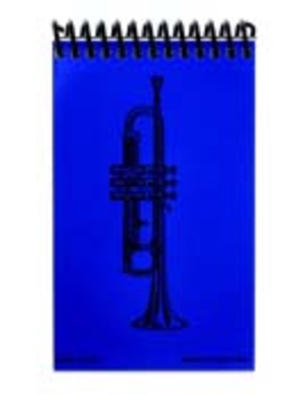 SPIRAL NOTEBOOK TROMBONE