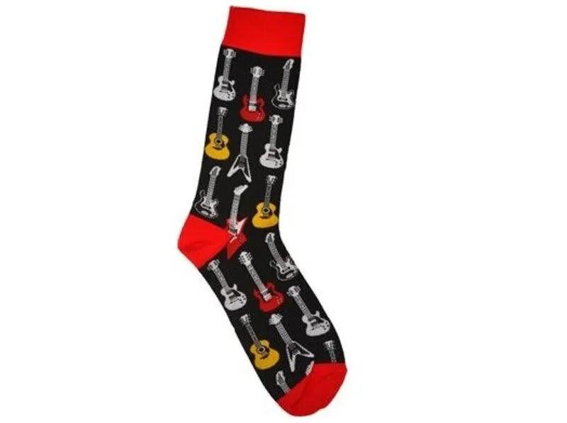 AIM Guitar Socks Mens Size 10-13