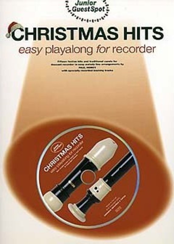 JUNIOR GUEST SPOT CHRISTMAS RECORDER BK/CD