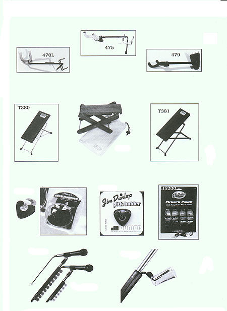 Jim Dunlop Pick Holder – Guitar & Amp Attachment