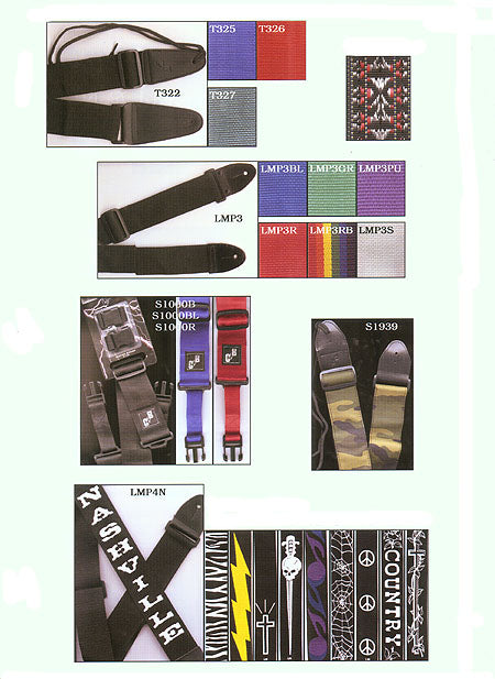 02 INCH GTR STRAP RED