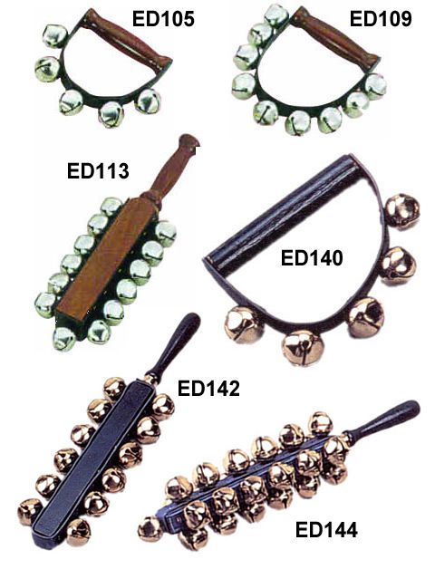 05 BELLS LARGE ON WOOD HANDLE