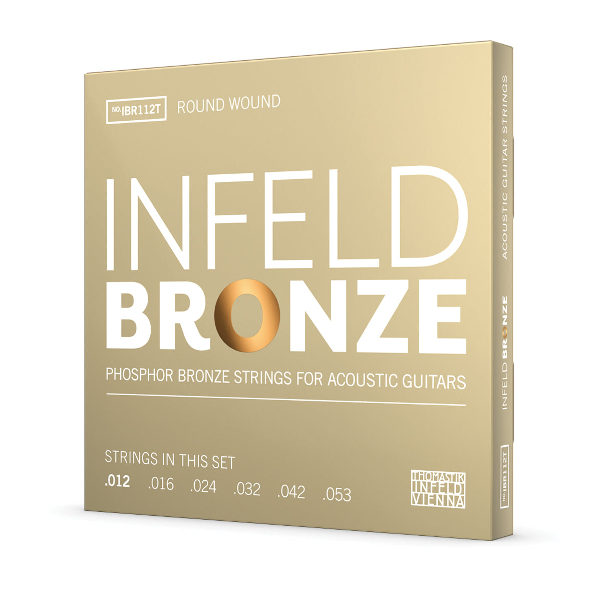 Thomastik IBR112T Infeld Phosphor Bronze Acoustic Guitar Strings 12-53
