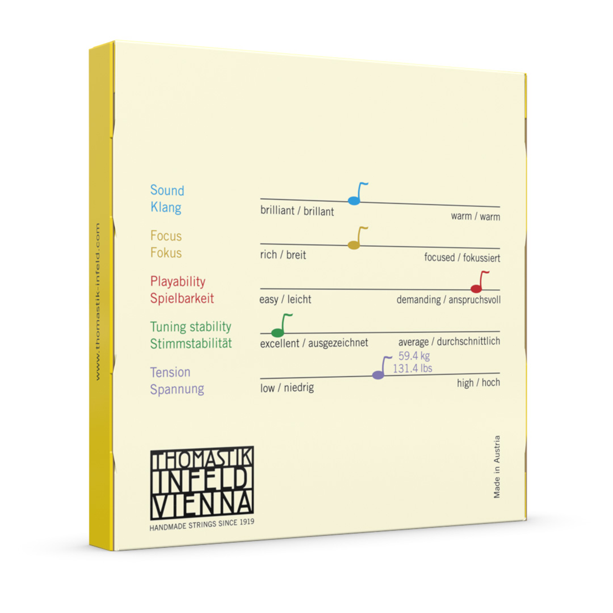 Thomastik SP400 Spirit Cello String Set