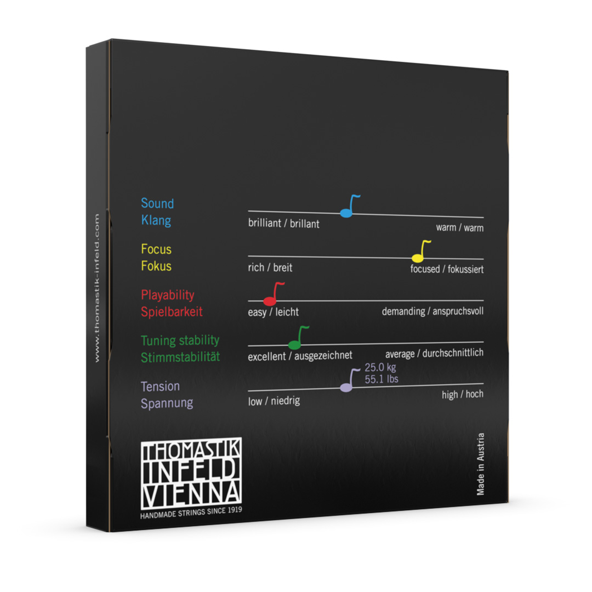 Thomastik VI200 Vision Viola 4/4 String Set