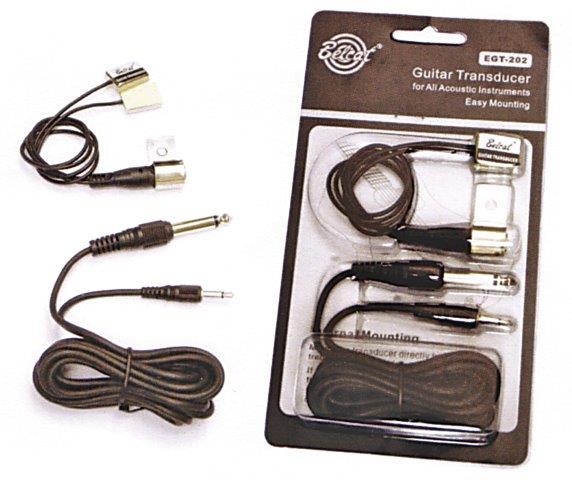 PIEZO CONTACT TRANSDUCER PICKUP W/2 CONTACTS