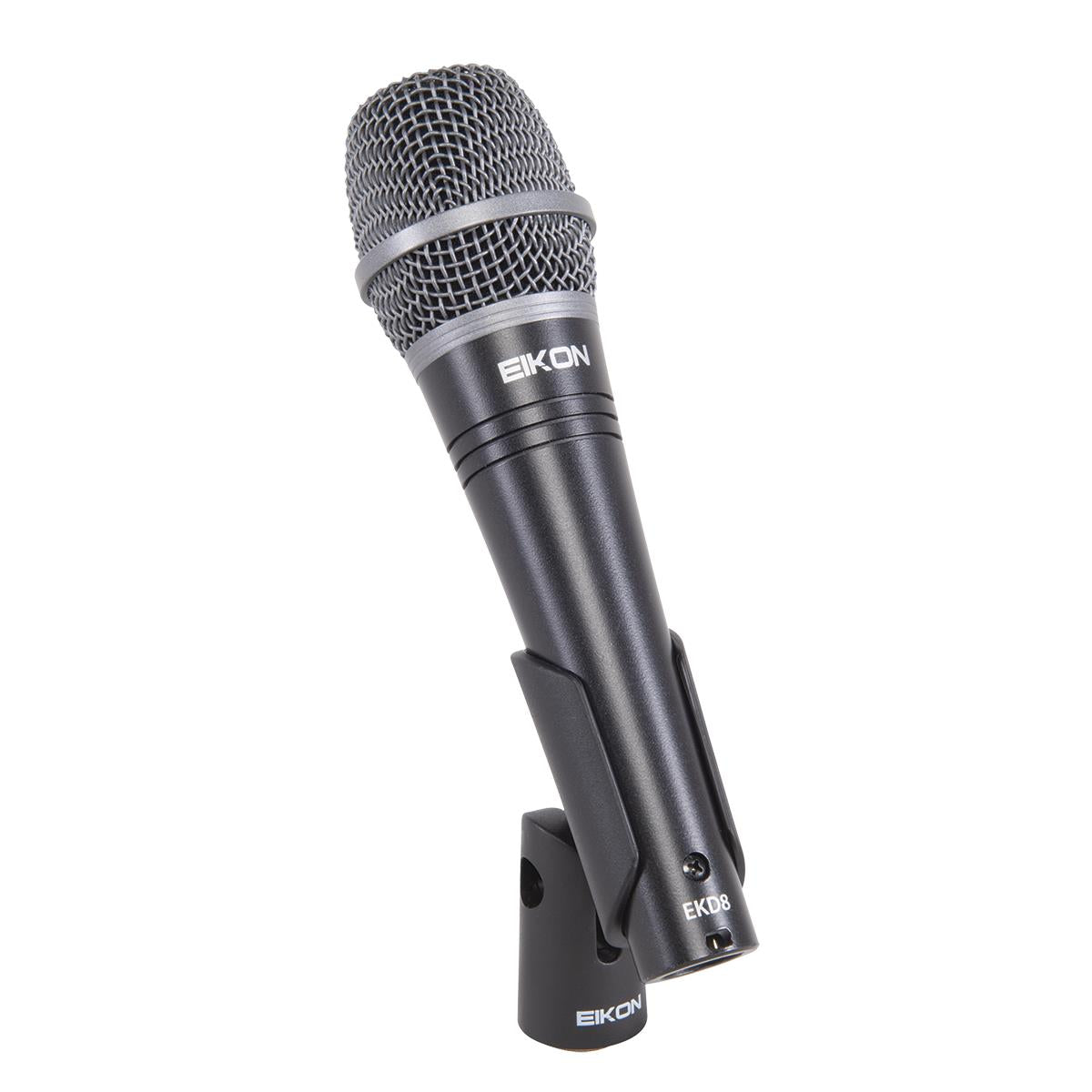Eikon EKD8 Handheld Vocal Microphone with Bag & Clip
