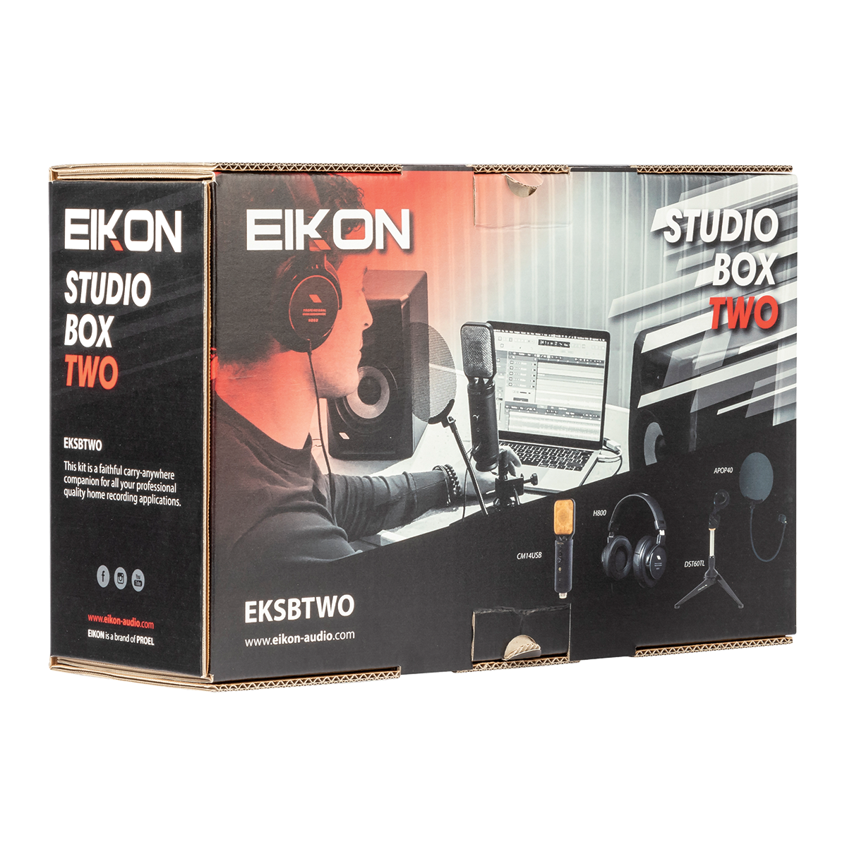 Eikon EKSBTWO Advanced home recording bundle