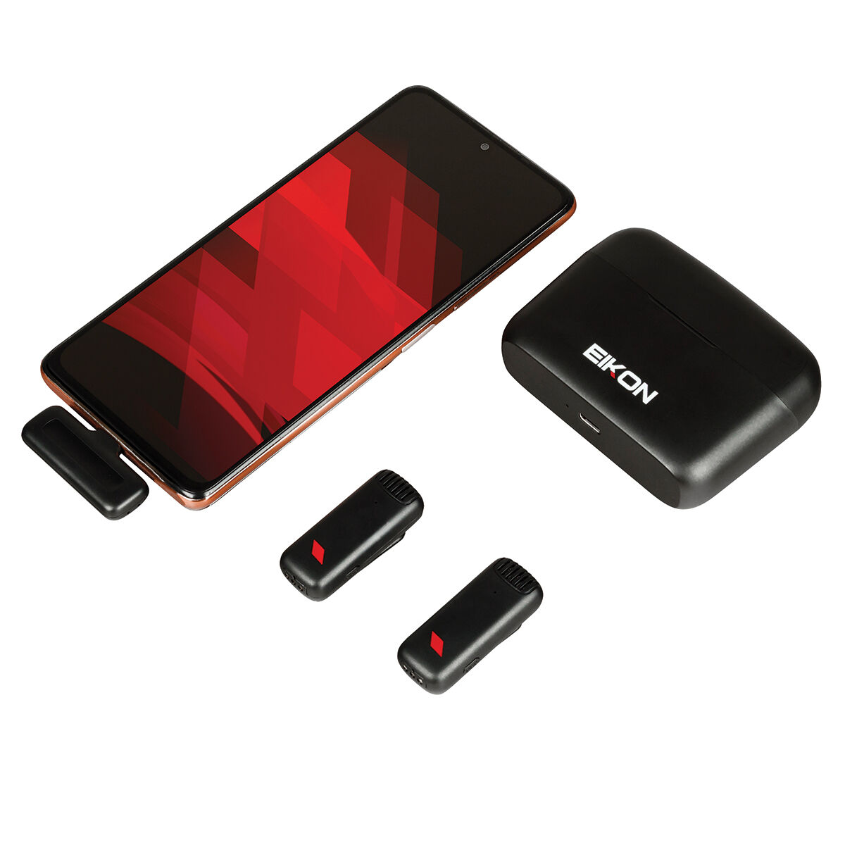 Eikon Twinstream 2.4Ghz Two Channel Wireless Smart Phone Mic System