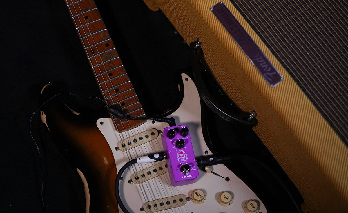 NU-X Mini Core Series Edge Delay Pedal | 3-Mode Delay Effects