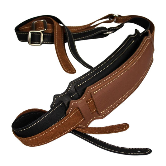 Franklin Vintage Black Glove leather w/suede backing and 2.5″ shoulder pad