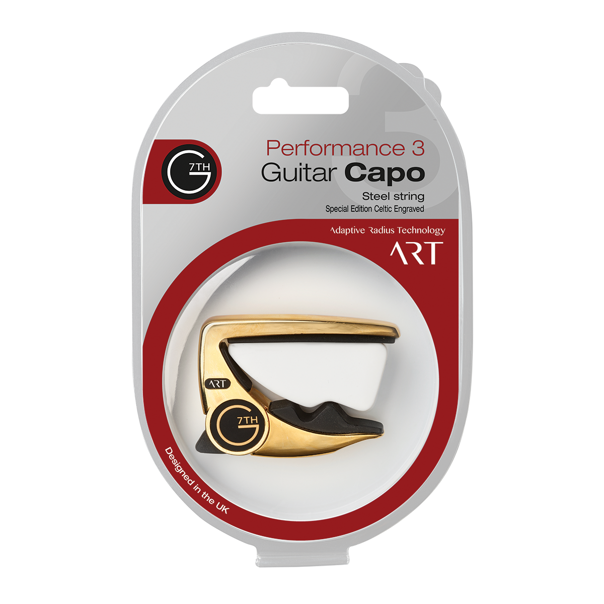G7 Performance 3 Celtic Gold Guitar Capo