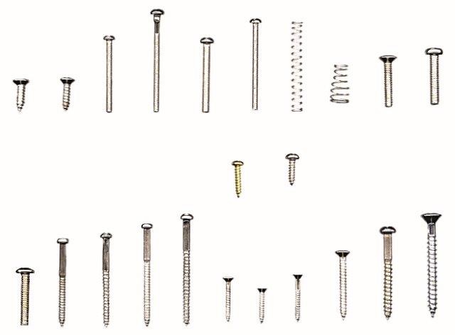 SCRATCHPLATE SCREW CHROME
