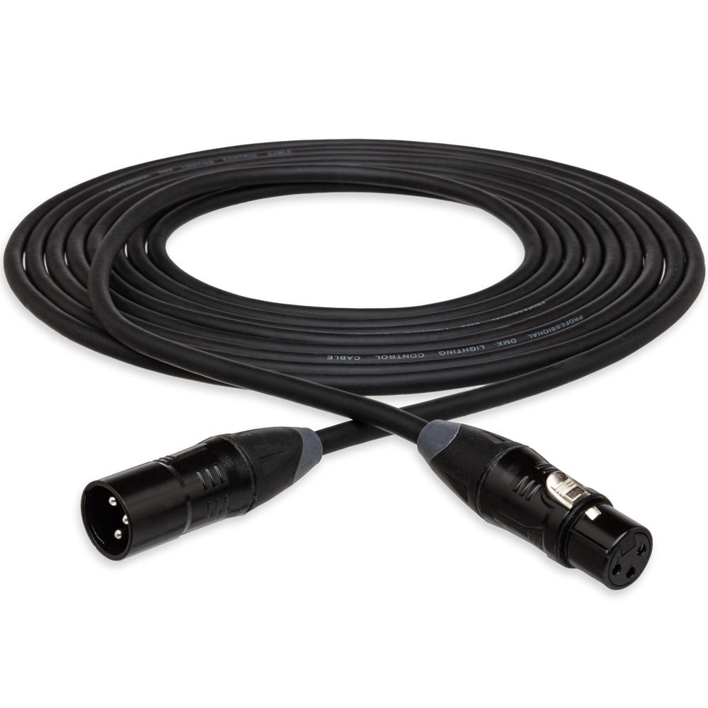 HOSA DMX410 DMX512 Cable XLR3M To XLR3F | 10ft