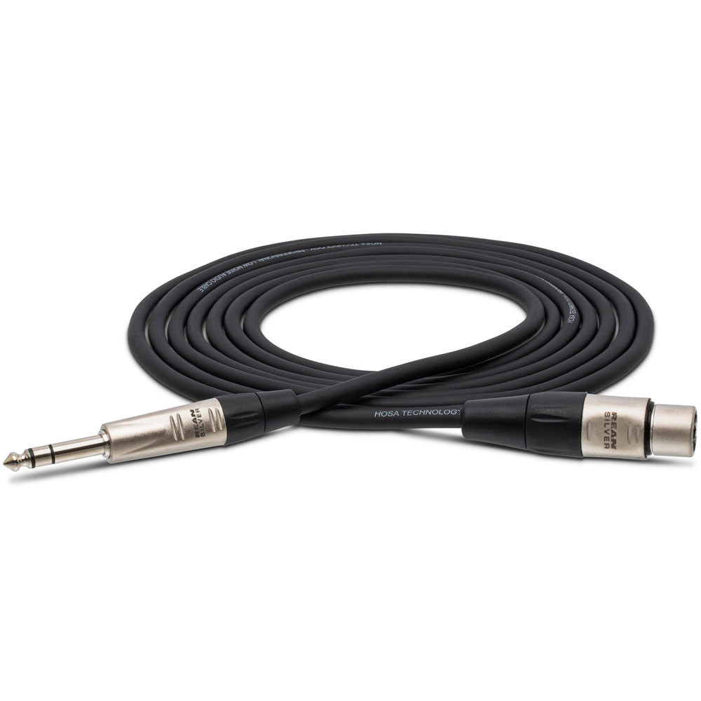 Hosa HXS020 Pro Balanced Interconnect REAN XLR TO 1/4" TRS