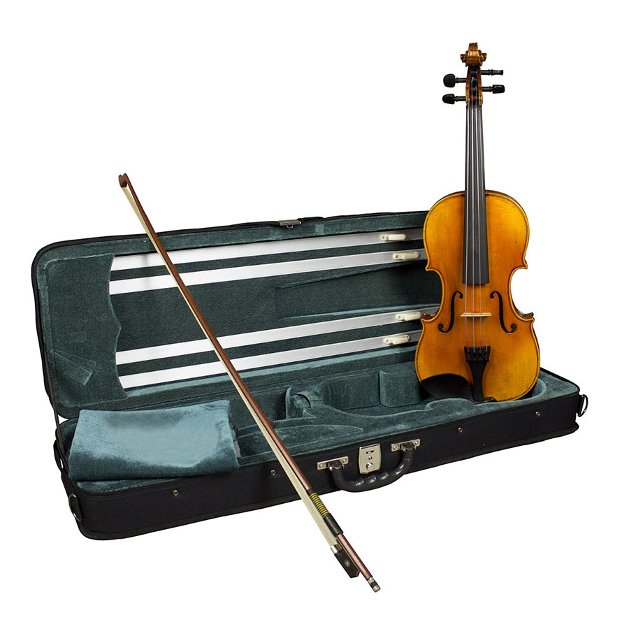 Hidersine Reserve WV400 4/4 Violin Outfit Inc. Setup.