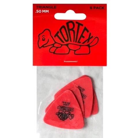 Jim Dunlop Tortex Triangle Guitar Picks – .50mm Players Pack