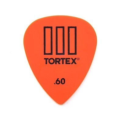 Dunlop T3 Tortex 0.60mm Guitar Pick Player Pack | 12 Pack