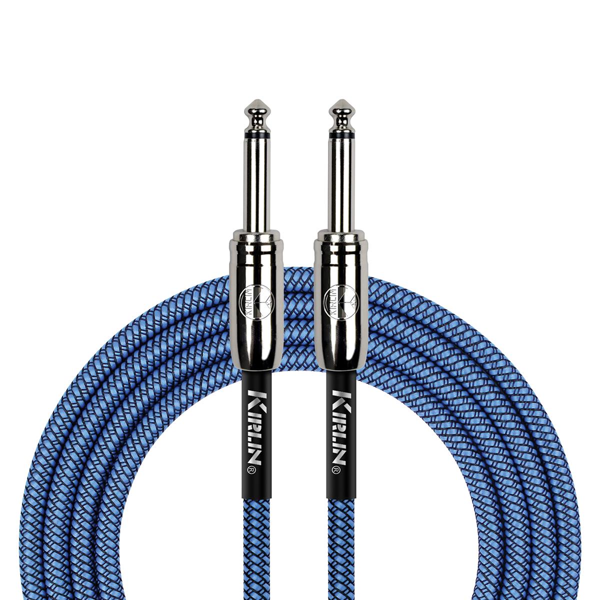 Kirlin 20ft Woven Blue Instr Cable # IWCC-201PN/BLA-20