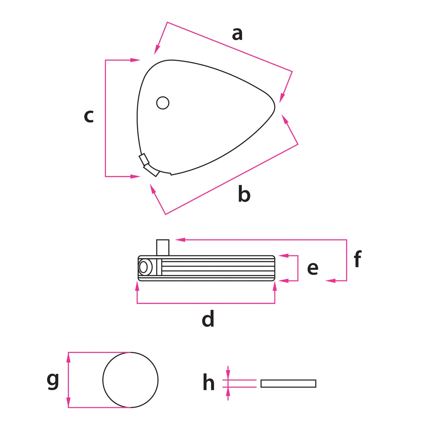 KNA AP-2 Acoustic Instrument Pickup with Volume Control