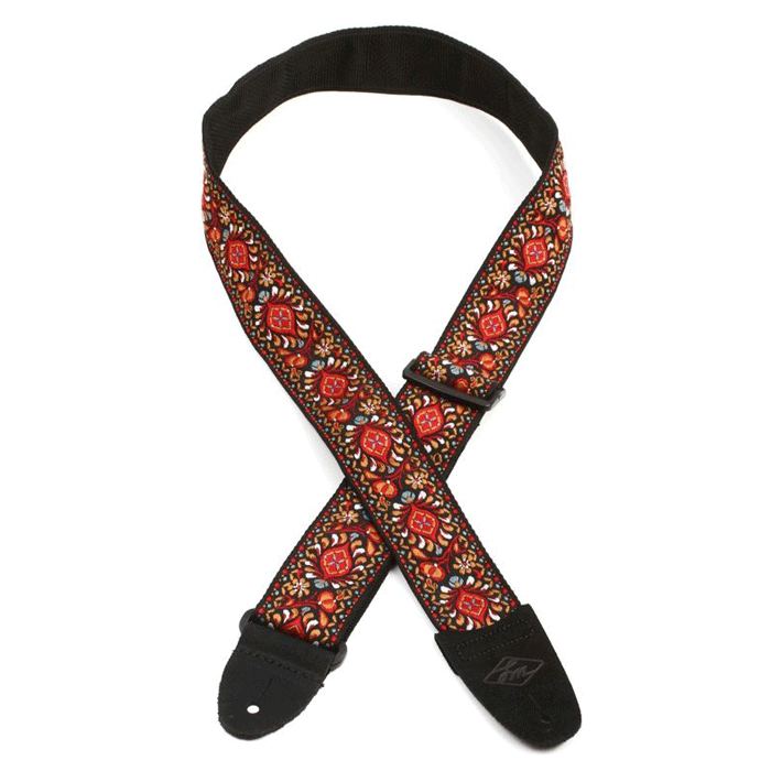 LM Retro Series 2 Inch Woven Jacquard Strap Guitar Strap
