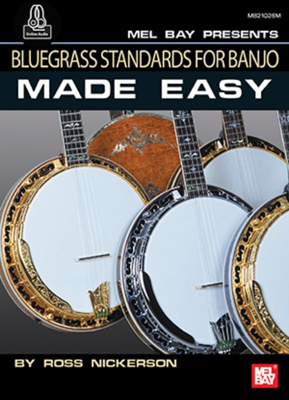 BLUEGRASS STANDARDS FOR BANJO MADE EASY BK/OA
