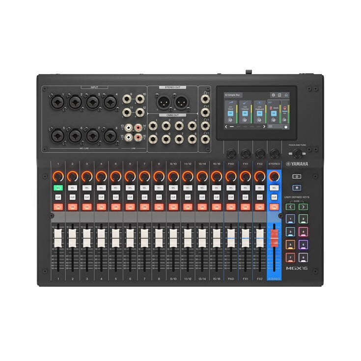 Yamaha MGX16 22 Channel Digital Mixing Console | Black