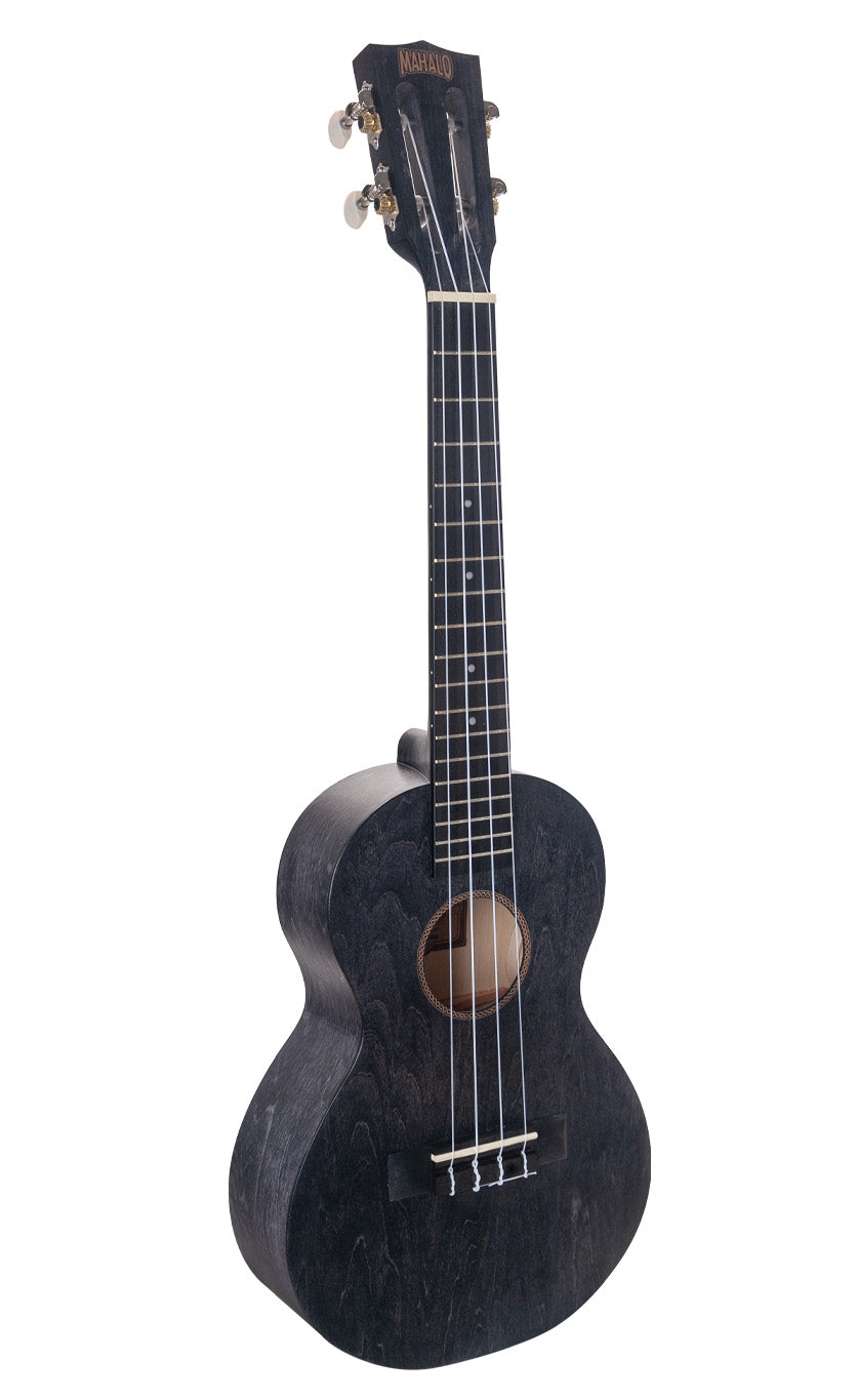 Mahalo I Series Tenor Ukelele | Matte Black