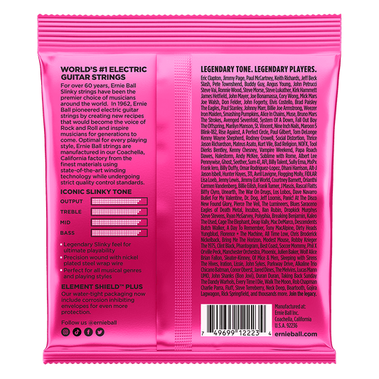 Ernie Ball 09-42 Super Slinky Electric Guitar String Set | Pack of 3 | P03223